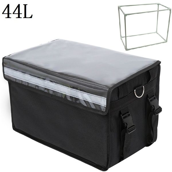 

44l extra large cooler bag car ice pack insulated thermal lunch pizza bag fresh food delivery container refrigerator bag nb24 mx200717