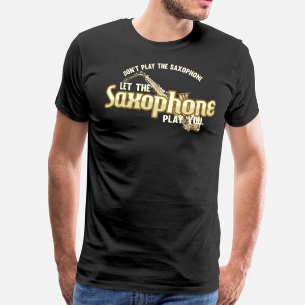 

saxophone t shirt men designs tee shirt euro size s-3xl costume loose breathable spring autumn kawaii shirt