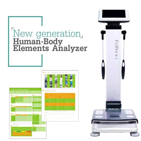 

other beauty equipment professional human body element analysis for health body scan analyzer inbody fat test machine vertical composition