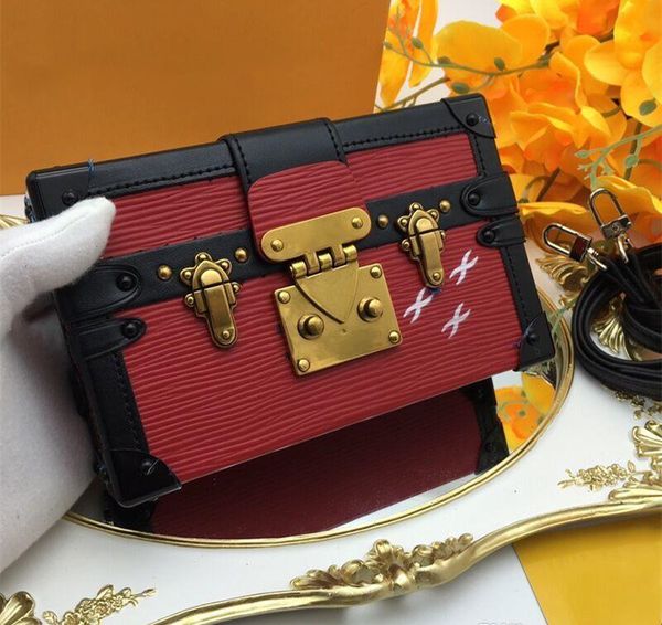 

new ladies brand wooden bag combines canvas and classic hardware accessories party messenger bag shoulder bag wallet size: 19*12*4