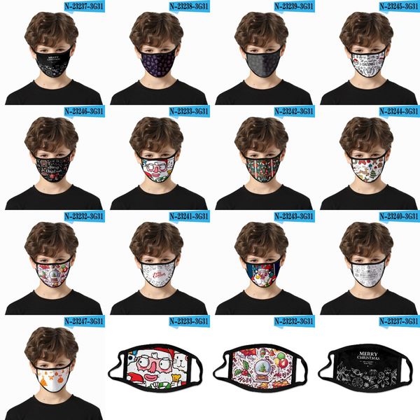 

christmas face masks adults kids halloween party masks anti dust reusable washable mouth cover xmas face masks cyz2669 500pcs