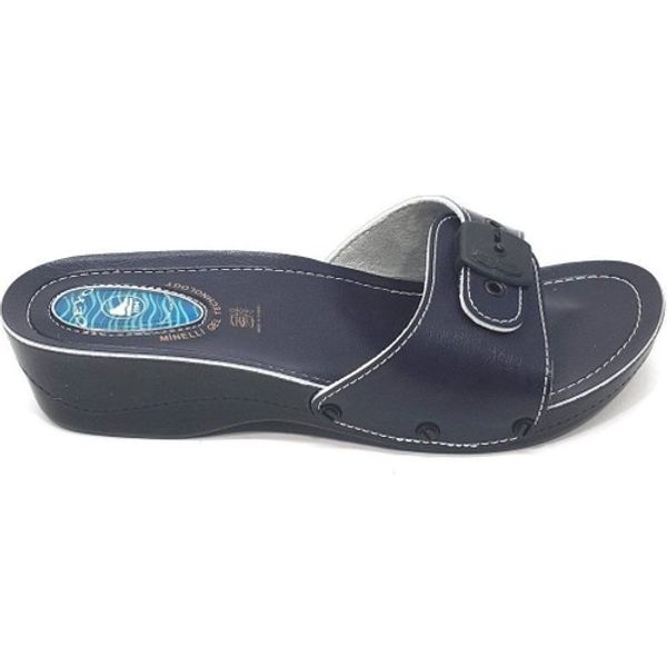 

ceyo minelli heels 2 buy navy blue slippers, Black