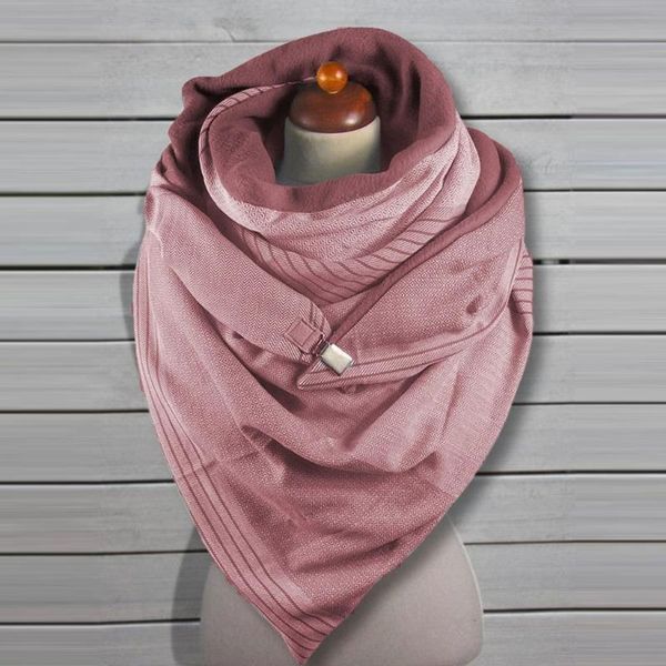 

fashion women scarve soild dot printing button soft wrap casual warm scarves shawls female leisure soft foulard femme #t1q, Blue;gray