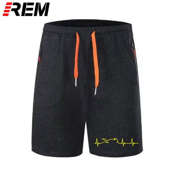 

rem summer motor short pants cotton motorbike heartbeat mens clothing camisetas scanties breechcloth panties