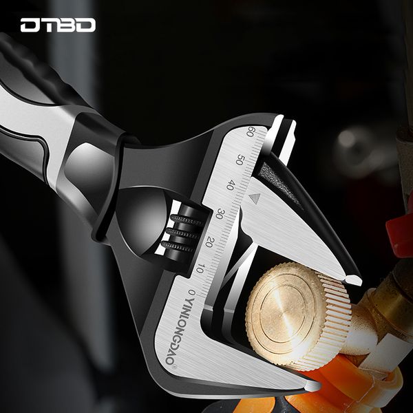 

adjustable wrench stainless steel universal spanner mini nut key hand tools