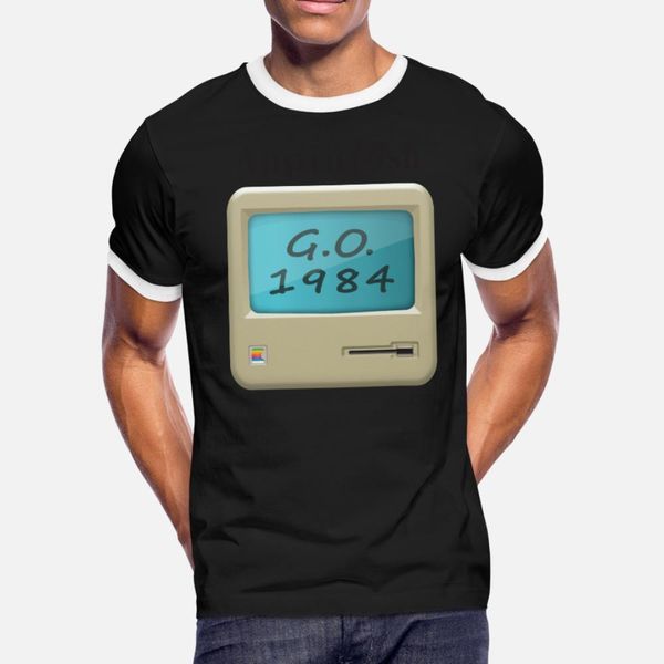 

appintosh t shirt men design short sleeve crew neck clothing interesting humor spring autumn standard shirt