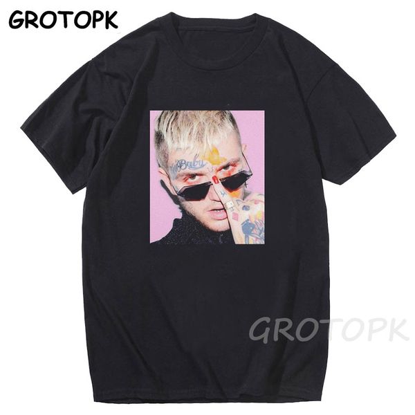 

hip hop summer rapper lil peep print t-shirt harajuku t shirt fashion funny men and women t-shirt fashion short sleeve tees top