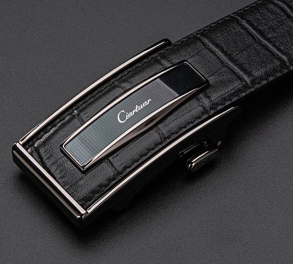 

ciartuar leather belt automatic buckle belts for mens cow genuine leather men designer belt fashion strap luxury y200513