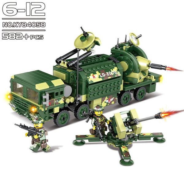 

small particle army air defence series troops building blocks brick helicopters militarys tanks model toy for kids boys educational gift 05