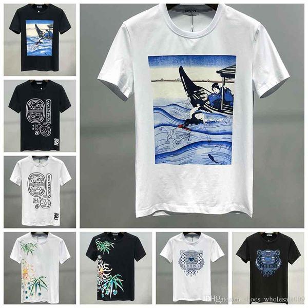 

wholesale brand 20fw luxury women mens designer t shirts sweatshirt t shirt herren firmata tee monc island tee 1t121 philip plain, White