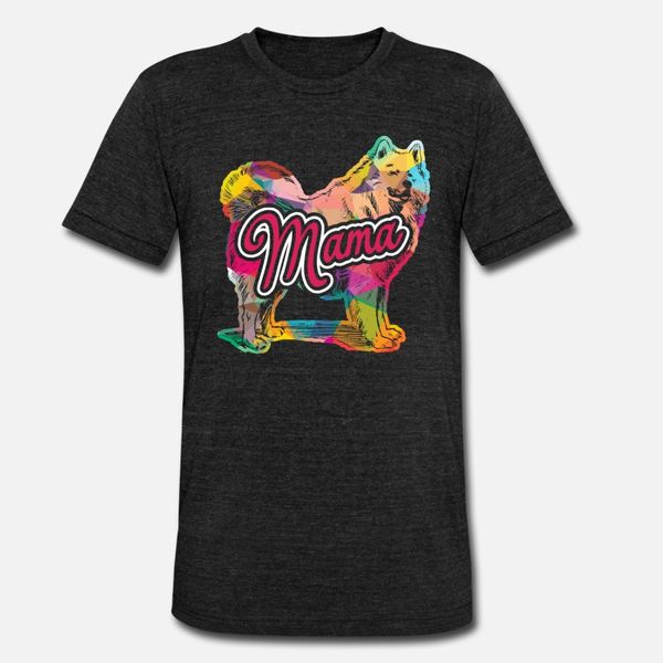 

samoyed mama t shirt men create cotton size s-3xl original anti-wrinkle comical spring autumn kawaii shirt