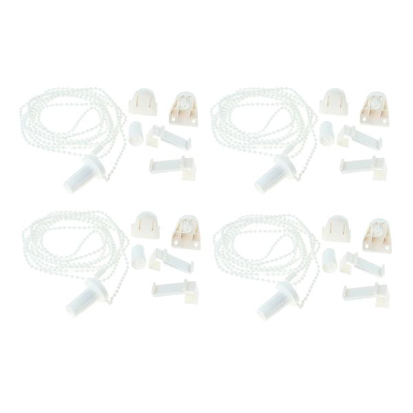 

4pcs 17mm curtain roller shade clutch bracket roller blind fitting 850mm