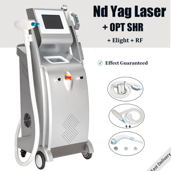 Equipamento de remoção do cabelo do laser do IPL 7 filtros tatuagem de cabelo Remova a pele de Eleight que aperta a máquina removedor da pigmentação de YAG