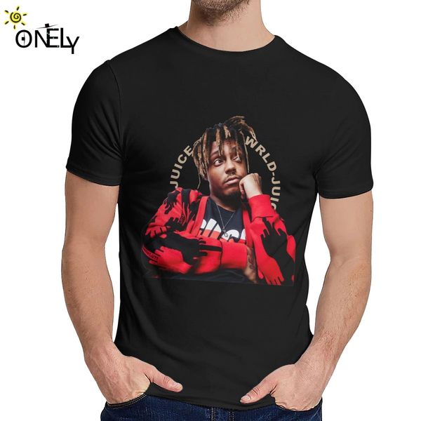 

male t-shirt juice wrld juice wrld 999 good cotton geek round neck cartoon print la camiseta