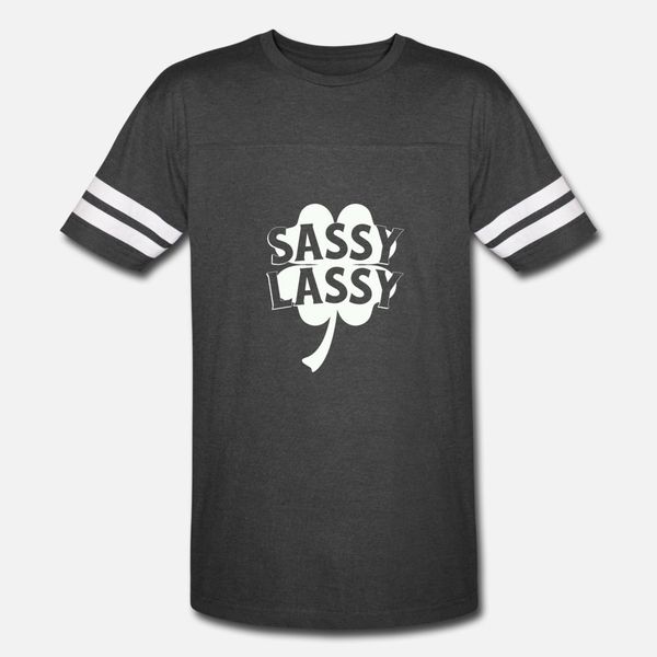 

sassy lassy st patrick s day t shirt men printed short sleeve s-3xl costume famous funny casual spring normal shirt
