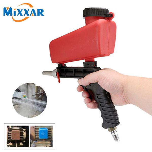 

zk30 portable gravity sandblasting gun pneumatic small sand blasting spray gun adjustable pneumatic sandblaster set power tool