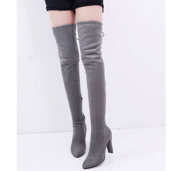 

women's boots women's rubber boots leather high waist leather shoes spring shoes ankle wo, Black