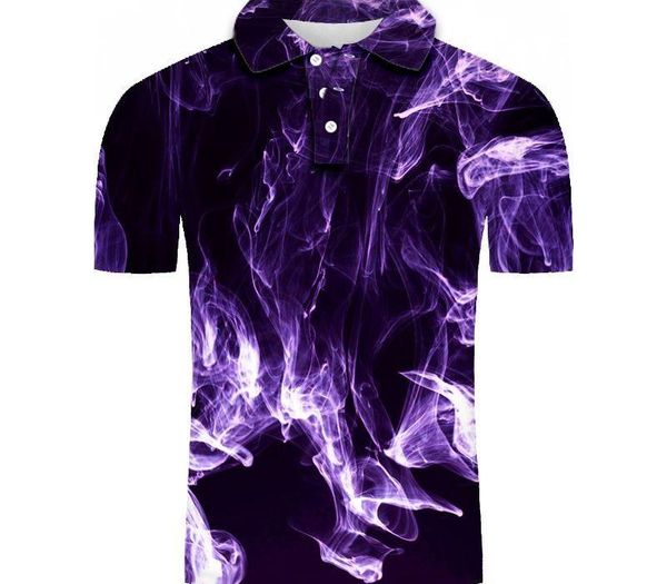 

2020 mens womens polo t shirt fashion men polos casual mens polo casual summer short sleeves 3d digital printing polo, White;black