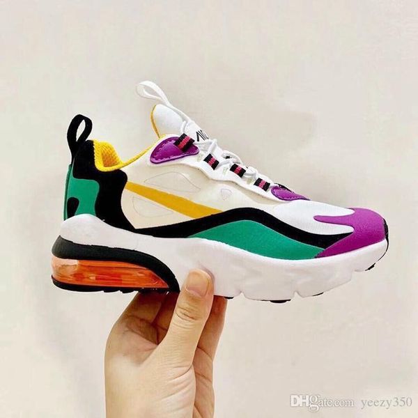 

2020cactus trail kids 27c eng react ts running shoes girls boys bauhaus childrens hyper pink bright violet toddler sneaker size 24-35mens wo, Black