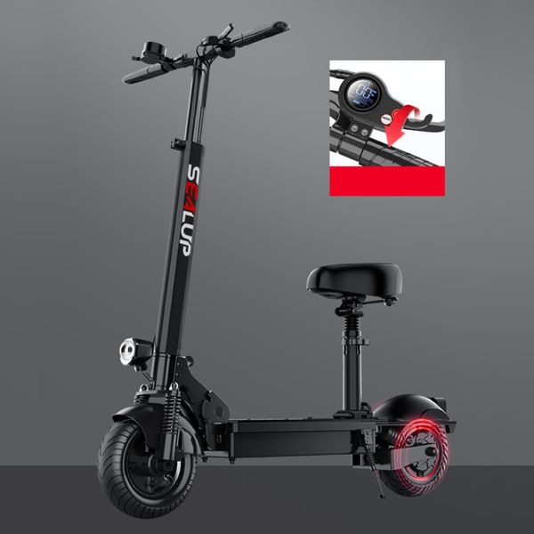

electric scooter shock absorption outdoor instead of walking tool folded with led lamp the traffic tools
