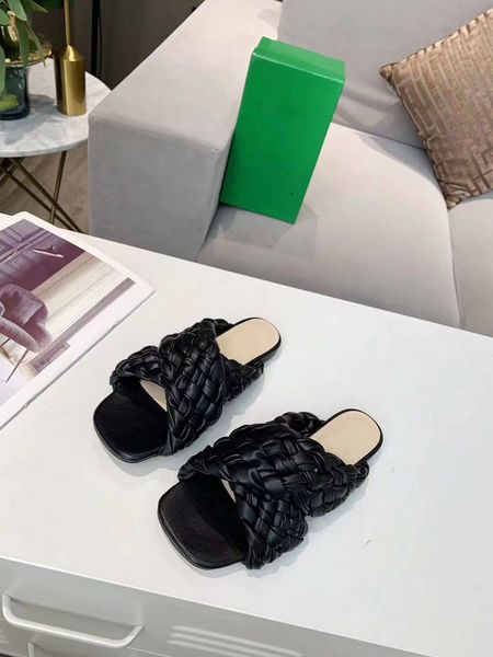 

summer women's slippers women's sandals women's new knitting high heel sandals sandals, Black