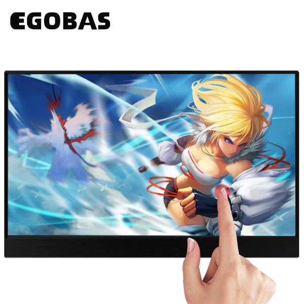 

15.6inch portable monitor touchscreen 1080p hdr ips gaming monitor usb type c hdmi for phone lapdeskmac switch ps4 xbox