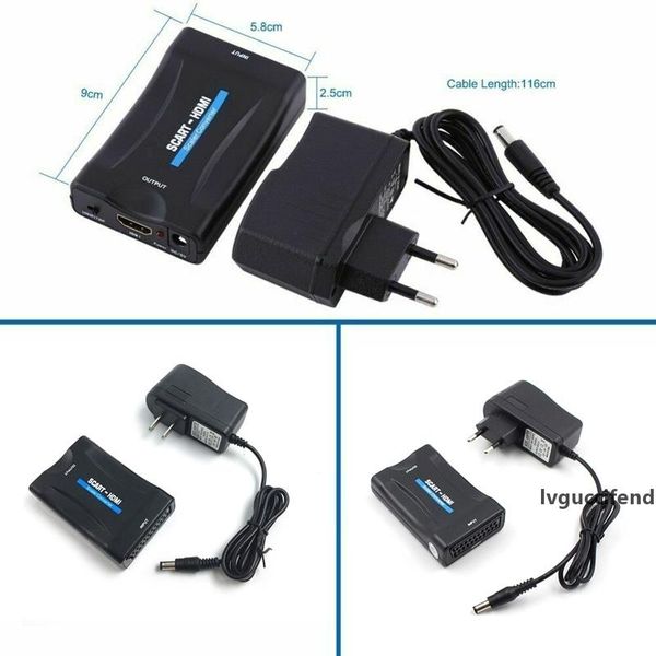 

hdmi to scart scart to hdmi converter audio video scart to hdmi adapter for hd tv sky box stb dvd video cables connectors mq100
