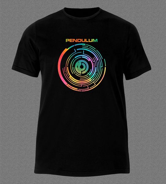 

pendulum drum and bass electronic rock music australia t shirt men's black t-shirt size s to 3xl summer fashion t shirt