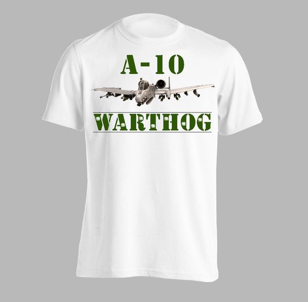 

2019 новые мужские футболки a-10 warthog thunderbolt t shirt army navy marines air force 100% хлопок brand new футболки