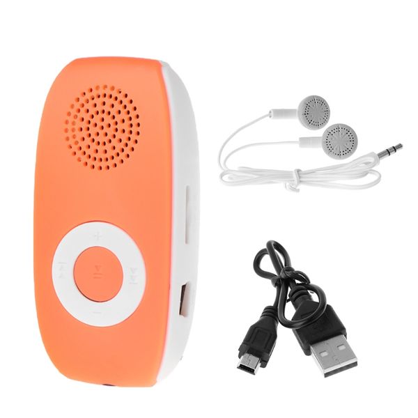 

& mp4 players mini clip mp3 player with micro tf / sd card slot+usb data line+sport headset 746d