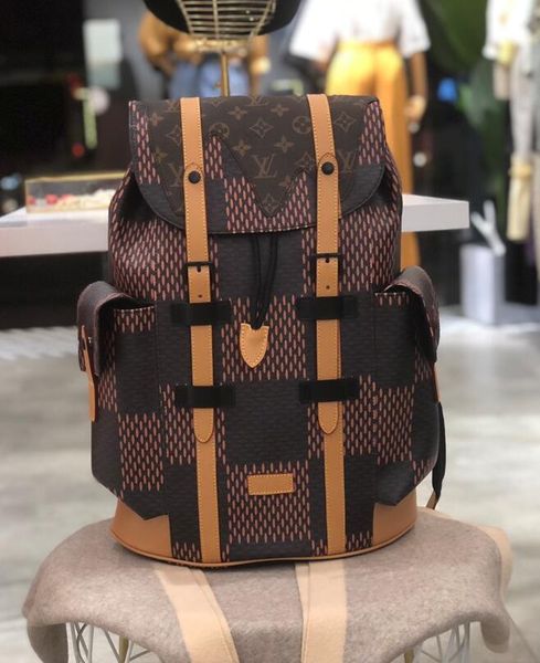 

m55461 leather classic fashion handbag card bag zero wallet men's and women's backpacks single shoulder bag m55461