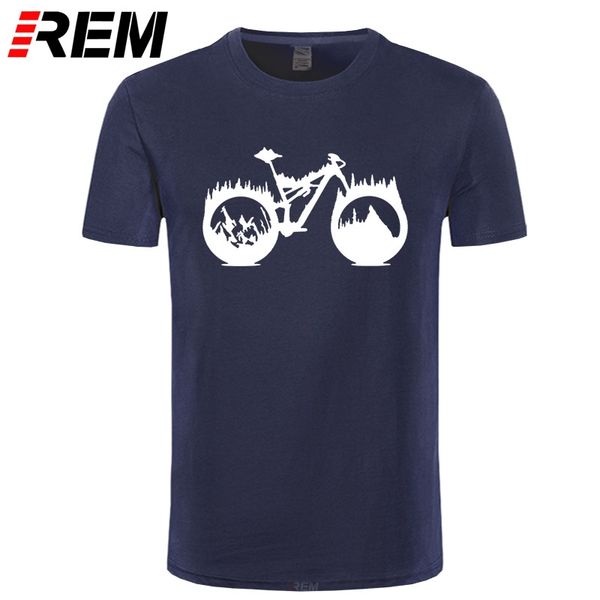 

rem enduro biker t shirt men mountain biker t-shirt homme bicycle bmx tshirt rider mountains tee shirt hombre design
