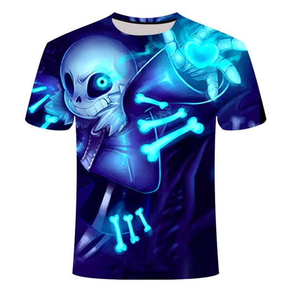 

3d skull poker men brand mens 3d print shirts humor hippie hippie men clothing