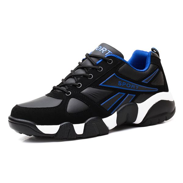 

2020-20 new outdoor male shoes breathable training men shoes running comfortable sports sneakers for men boots, Black
