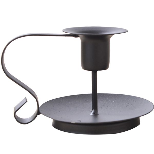 

european style dining table romantic iron holder bar wedding candlestick retro