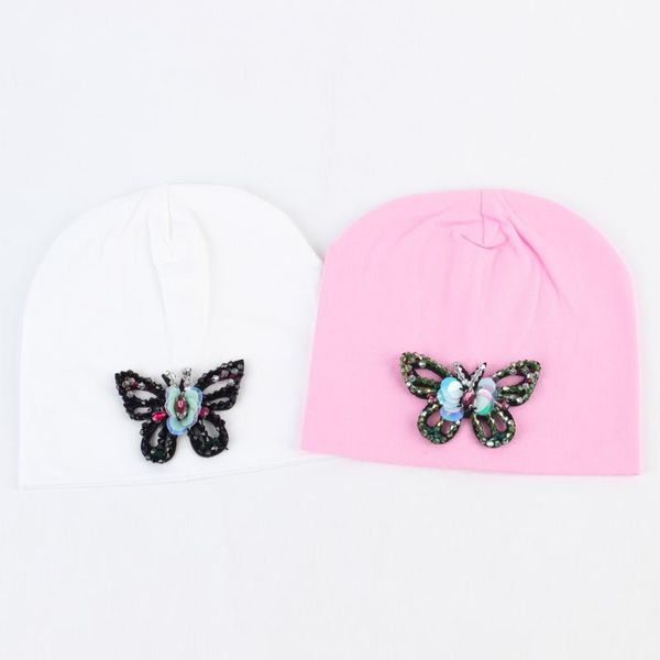

caps & hats born autumn winter kids cotton beanie hat with applique beanies for slouchy boys girls diy skullies, Yellow