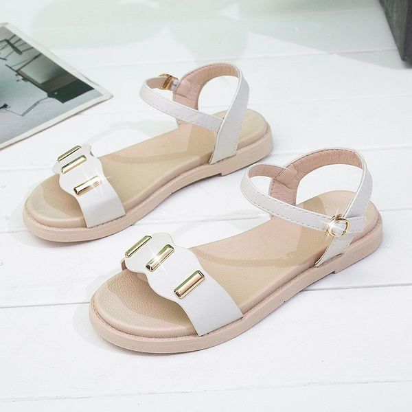 

fashion sandals women summer shoes thick sole women beach sandals casual woman summer flat black white shoes a2520