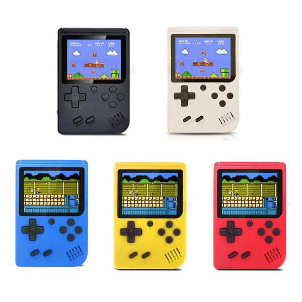 

3 inch mini handheld game console retro portable video game console 400 sup games 3.0 inch players gamepads led screen for kids gift