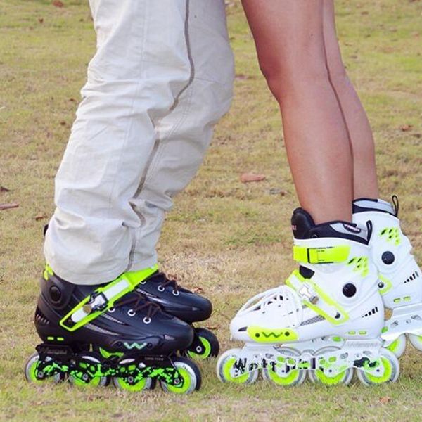 

straight row slalom skates men's and women's roller skates high single row pulley