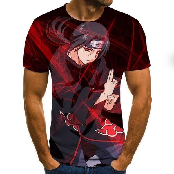 

anime man summer comfortable 3d print shirts graphic anime kawaii men clothing