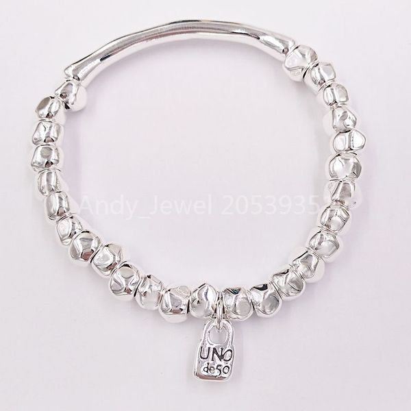 

authentic bracelet journey friendship bracelets uno de 50 plated jewelry fits european style gift pul1208mtl000, Silver