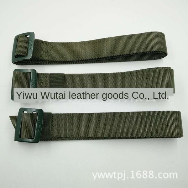 

new woven 16-style canvas inner camouflage training clothing olive green tactical belt training nylon canvas belt, Black;brown