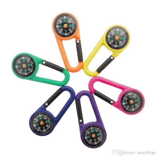 

buckle portable keychain camping travel plastic - kit edc with outdoor tool mountaineering survival compass sports2005 muwrt