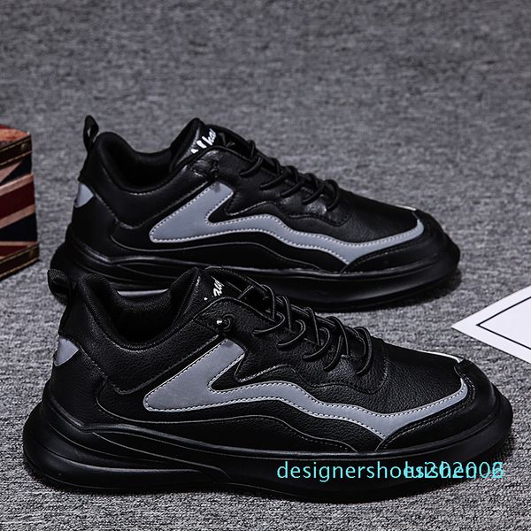 

casual shoes for women men zapatos designer tripler balck white fashion luxury designer women chaussures d06, Black