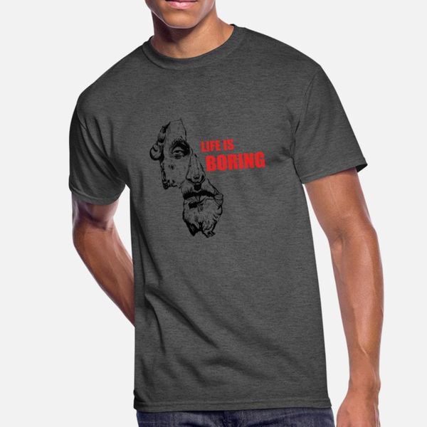 

boring t shirt men designer tee shirt o-neck unique crazy new fashion spring pattern shirt