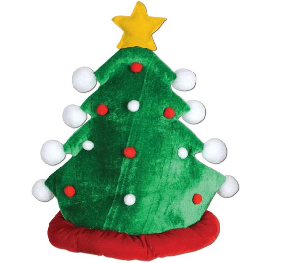 

new and interesting green christmas tree christmas hat