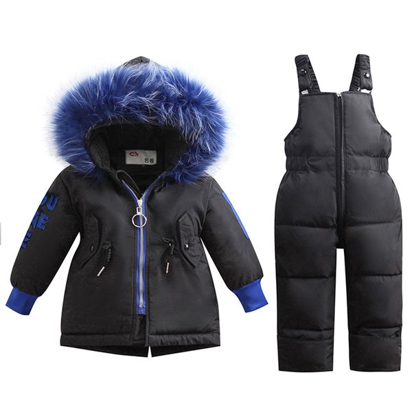 

baby winter clothes set childrens' down snowsuit thicken kids jacket for girls children parka toddler clothes coat for boy, White