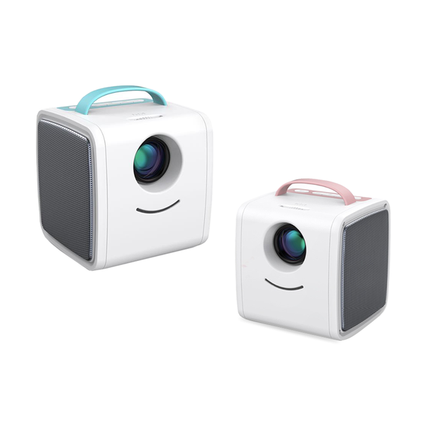 

oloey mini projector children education portable beamer full hd 1080p led smart television children's toy for new year gift