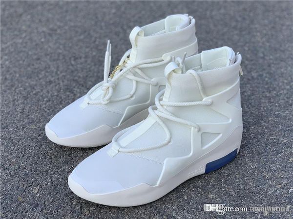 

2019 authentic air fear of god 1 sail black ar4237-100 basketball shoes men fog black light bone frosted spruce orange amarillo yellow