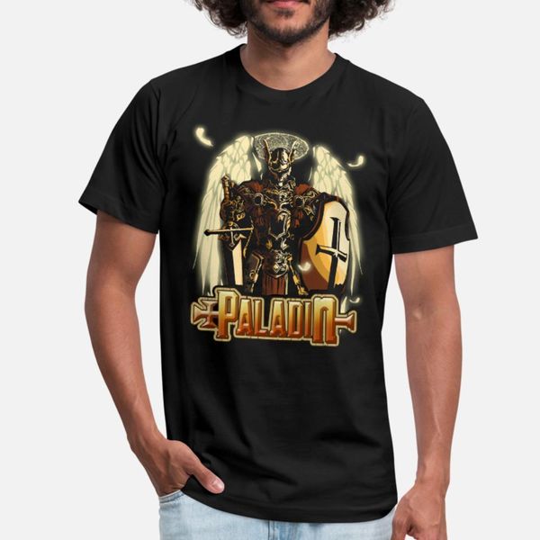 

paladin dungeons rpg gamer and dragon t shirt men create tee shirt o neck gift fashion summer style vintage shirt